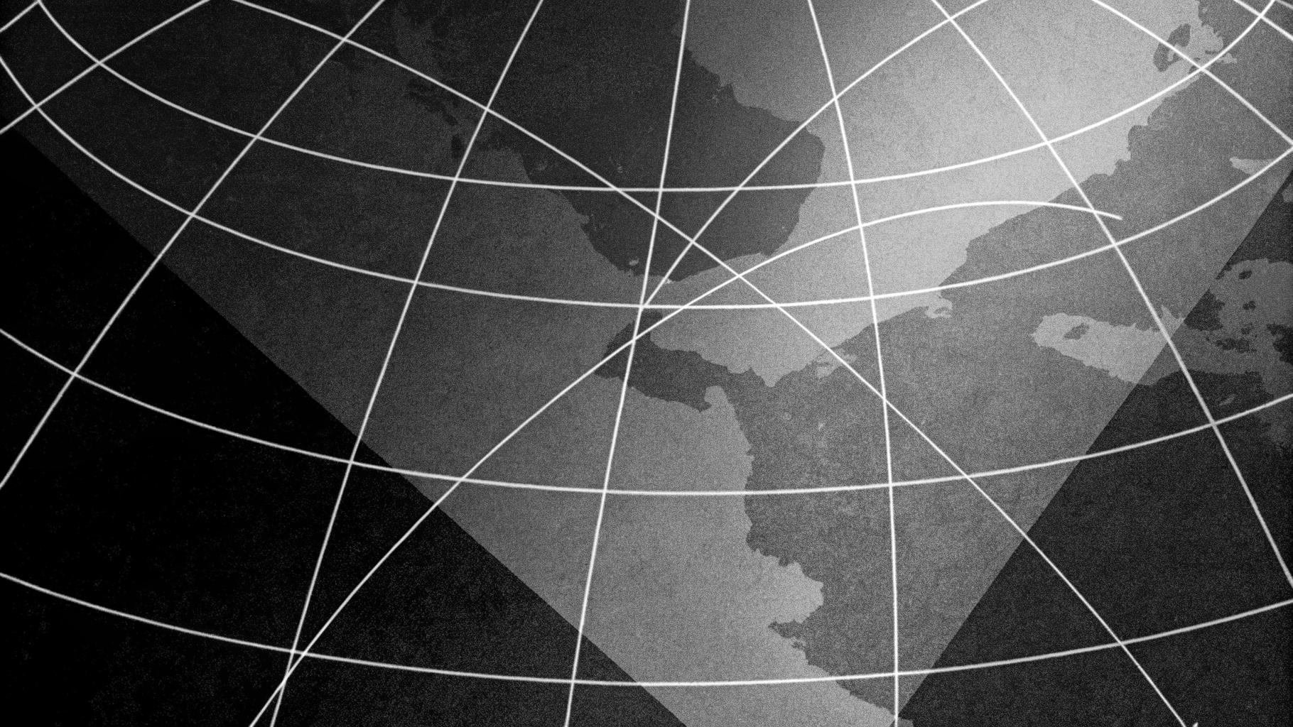 Représentation abstraite des tensions diplomatiques internationales