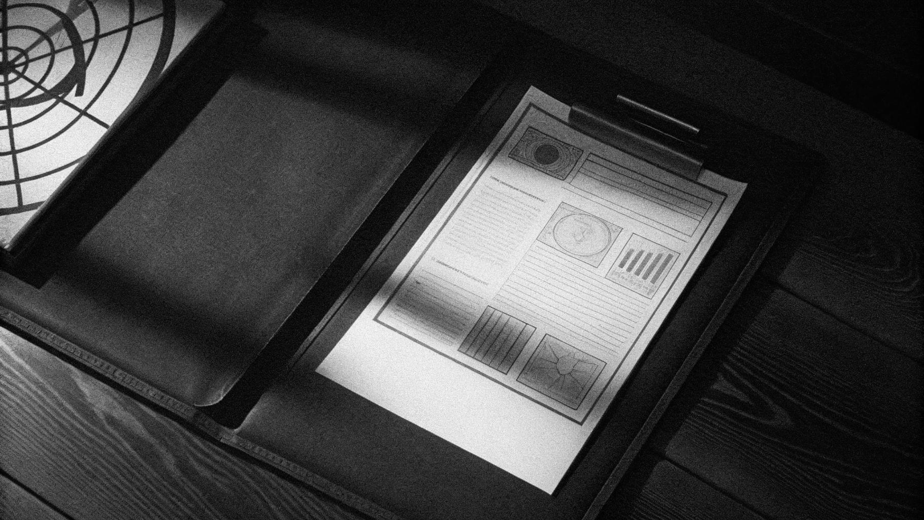 Illustration abstraite d’un dossier administratif français avec un document de séjour et des symboles géopolitiques discrets.
