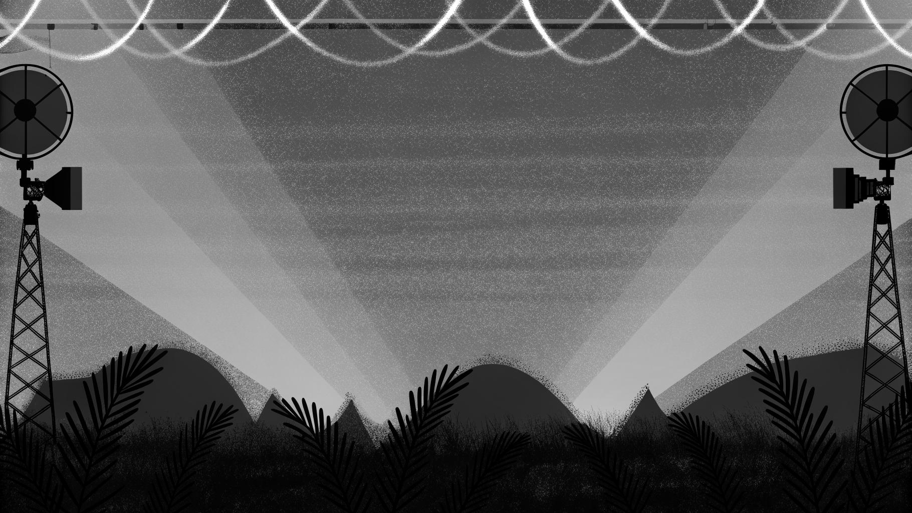 Illustration abstraite d’un hommage à une grande voix de la chanson française