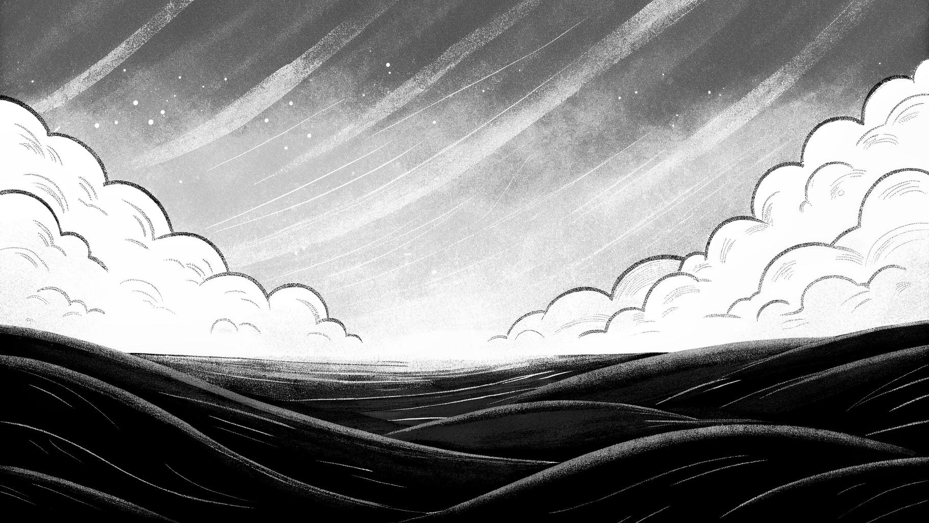 Illustration abstraite montrant des signes de dérèglement climatique et ses effets économiques mondiaux