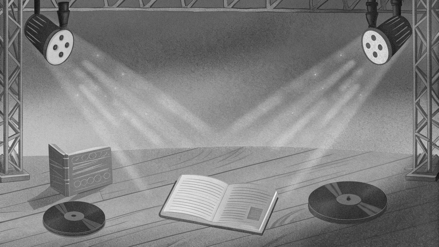 Illustration abstraite évoquant l’héritage musical et philanthropique de Dolly Parton