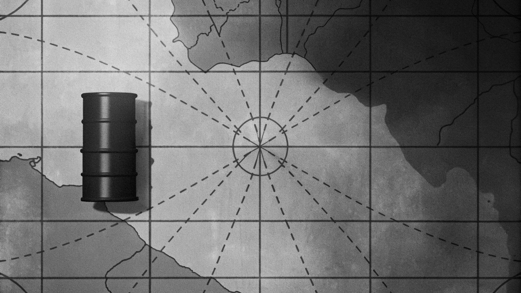 Illustration abstraite d’un enjeu géopolitique entre énergie et guerre en Ukraine