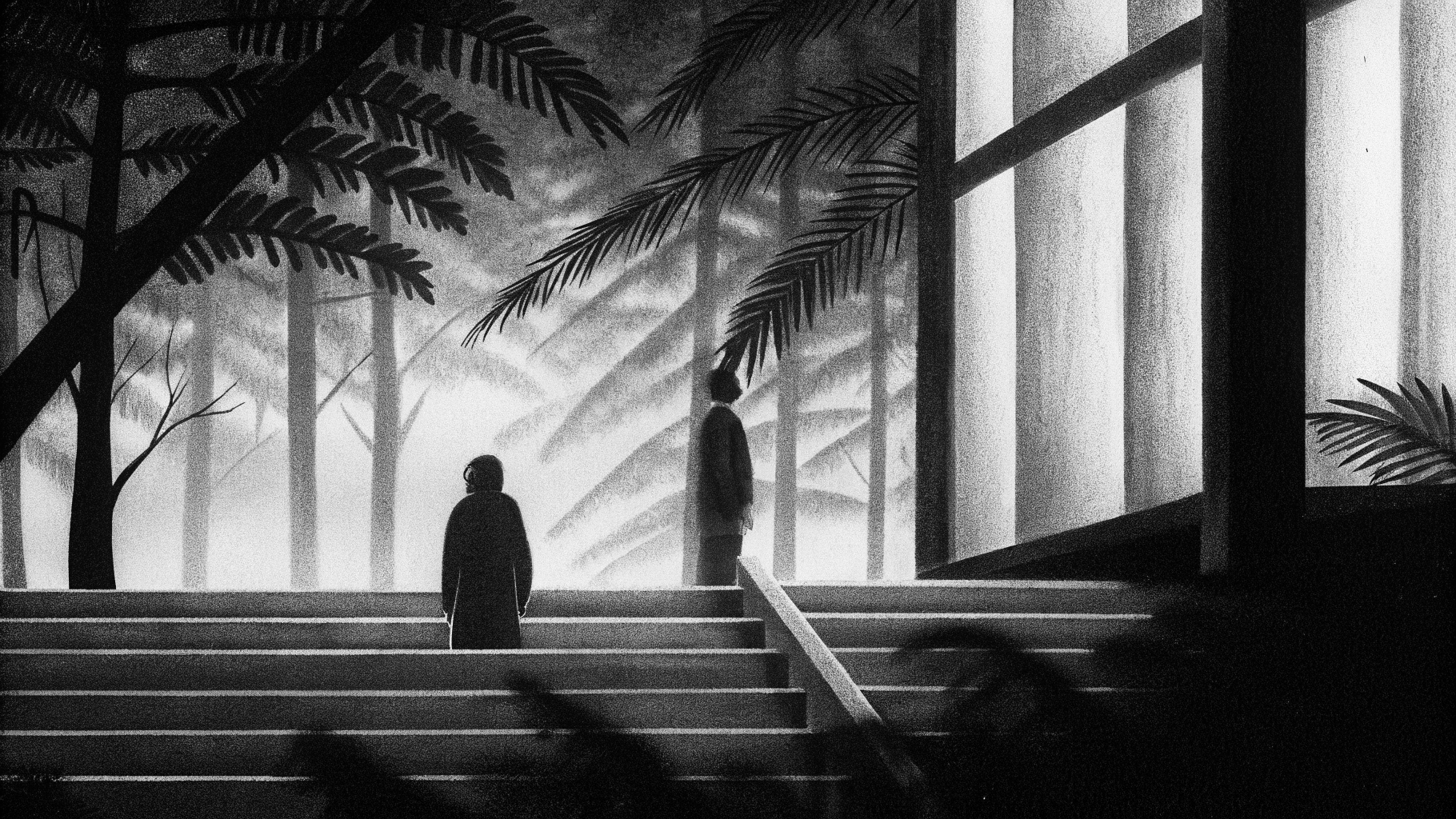 Représentation abstraite du dilemme éthique autour de l'intelligence artificielle