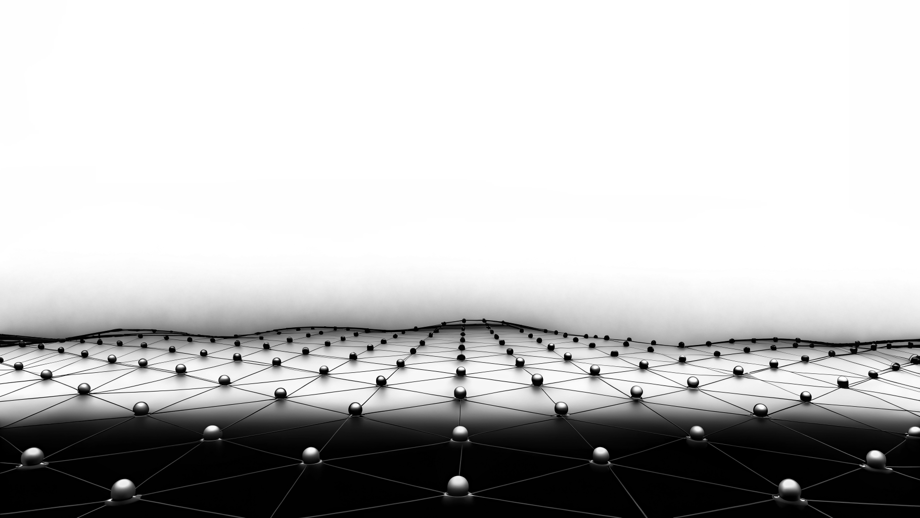 Paysage numérique abstrait symbolisant les risques et protections des réseaux sociaux